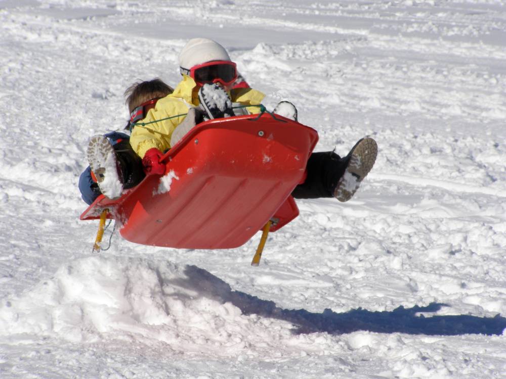 Luge, Sherpa et Devalkart à Hautacam à 50hm